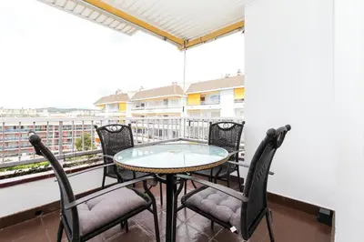 Un balcón o terraza de Apartament Planiol