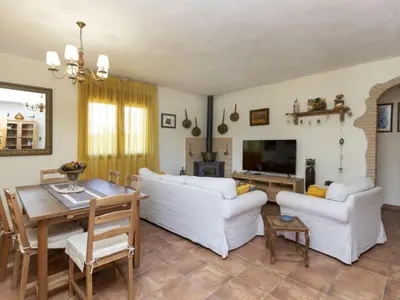Zona de estar de Holiday Home Ca La Lou by Interhome