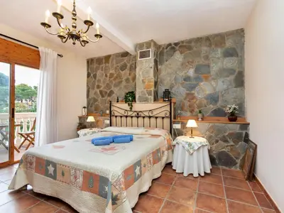 Cama o camas de una habitación en Holiday Home Armonia by Interhome