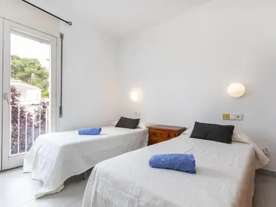 Cama o camas de una habitación en Holiday Home Pilotossa by Interhome