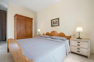 Cama o camas de una habitación en Hauzify I Casa Tamariu