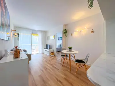 Cama o camas de una habitación en Vivalidays Vianka - Pineda de Mar