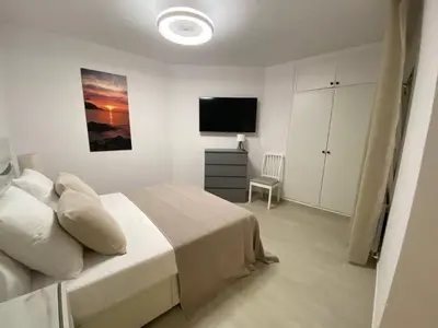 Cama o camas de una habitación en Apartaments L’ARC