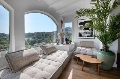 Zona de estar de Bon Repos