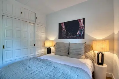 Cama o camas de una habitación en Bon Repos