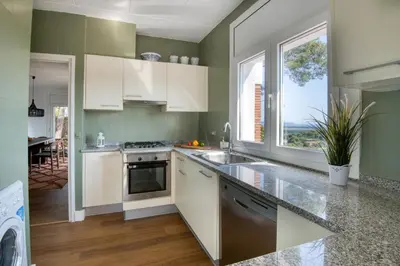 Una cocina o zona de cocina en Bon Repos