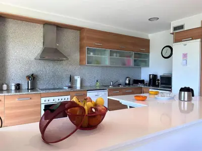 Una cocina o zona de cocina en Apartamento Nautilus en S'Agaró