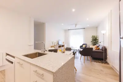Zona de estar de Bravissimo Ciutadans Penthouse, 3-bedroom apartment