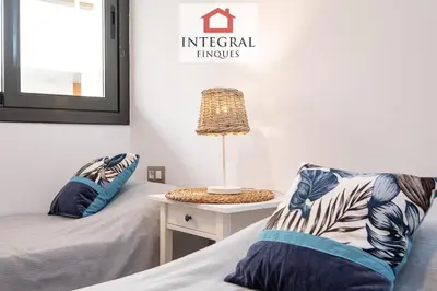 Cama o camas de una habitación en Sapore di Mare Palamós