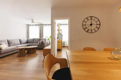 Zona de estar de Bravissimo Figuerola, Spacious 3-bedroom apartment
