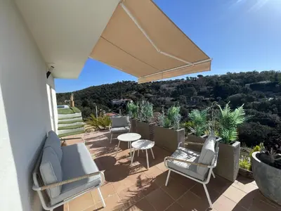 Un balcón o terraza de Villa Mas Paz