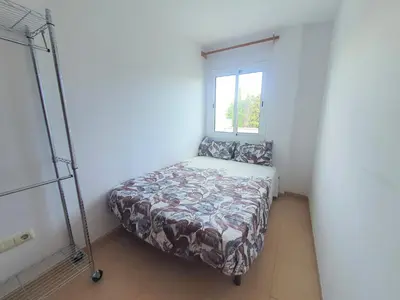 Cama o camas de una habitación en Penthouse Blanes