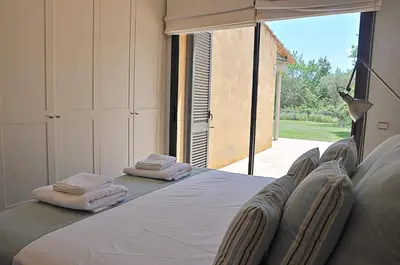 Cama o camas de una habitación en Villa Torrent Costa Brava, con piscina privada!