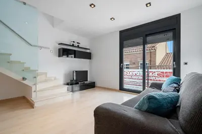 Zona de estar de Hauzify I Apartament Ponent