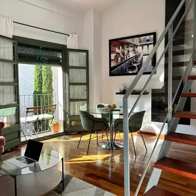 Modern apt in old town w cathedral views