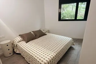 Cama o camas de una habitación en Nuevo, espacioso y confortable con pkg y piscina