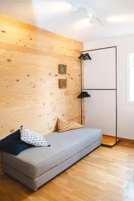 Cama o camas de una habitación en Can KIKA