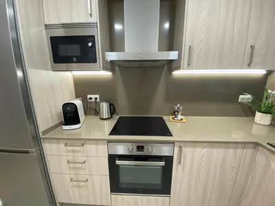 Una cocina o zona de cocina en APARTAMENTS L’ARC