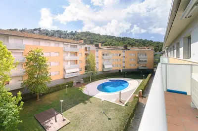 Piscina en o cerca de LETS HOLIDAYS Beautiful apartment with pool Tossa 2