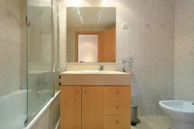 Un baño de LETS HOLIDAYS Beautiful apartment with pool Tossa 2