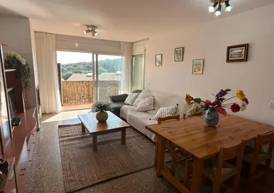 Zona de estar de Apartamento Vacacional Platja D'Aro-S'Agaró