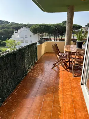 Un balcón o terraza de Apartamento Vacacional Platja D'Aro-S'Agaró