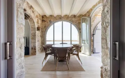 Zona de estar de Luxury Villa Tossa de Mar – Frente al Mar