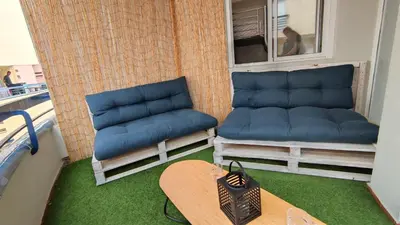 Zona de estar de VILLAS COSETTE Apartamento Hossne
