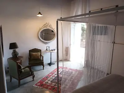 Cama o camas de una habitación en Le Rondini Solo Adultos