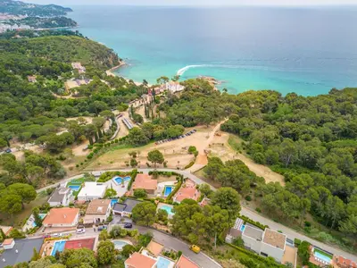 Paisaje cerca de esta villa