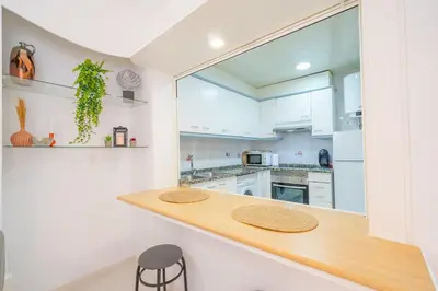 Una cocina o zona de cocina en HomeHolidaysRentals Caliz - Costa Barcelona