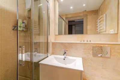 Un baño de Piso reformado a pie de playa Sa Riera Begur