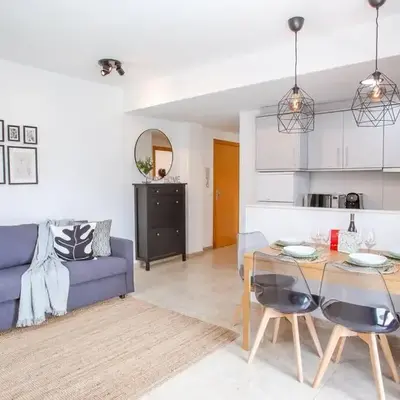 AL38 elegant apartment in Fenals beach