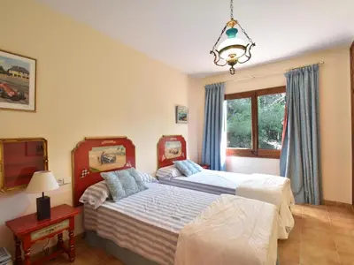 Cama o camas de una habitación en Sa Punta Negra