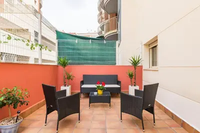 Un balcón o terraza de Grand Apartament Lloret