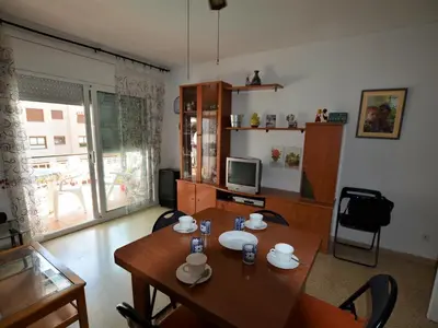 Zona de estar de Apartament Verd 4 pax LLoret de Mar