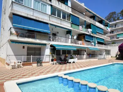 Piscina en o cerca de Apartament Verd 4 pax LLoret de Mar
