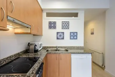 Una cocina o zona de cocina en Flateli Lorenzana 17
