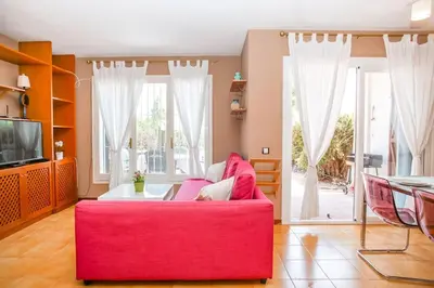 Zona de estar de CL11 Nice townhouse with sea views