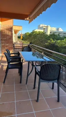 Un balcón o terraza de Apartaments Platja d’Aro