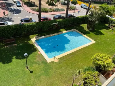 Piscina en o cerca de Nice new flat near the beach
