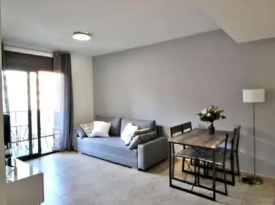 Zona de estar de AL35 - Bonito apartamento a 200 metros de la playa