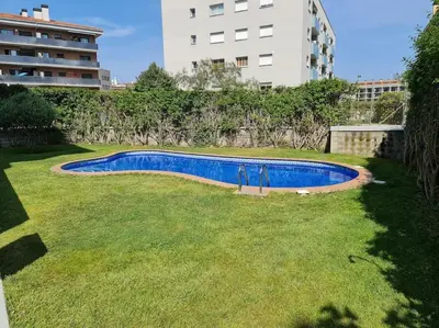 Piscina en o cerca de AL35 - Bonito apartamento a 200 metros de la playa