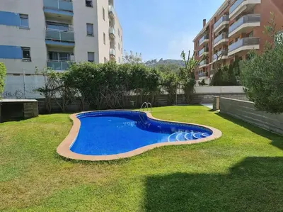 Piscina en o cerca de AL35 - Bonito apartamento a 200 metros de la playa