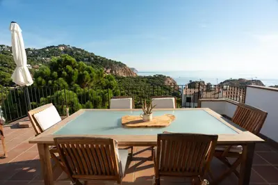 Paisaje cerca de esta villa