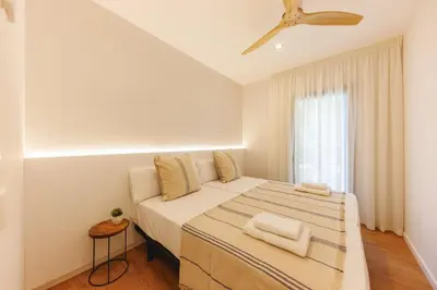 Cama o camas de una habitación en Bravissimo Devesa, 3 bedrooms and near the parc