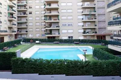 Piscina en o cerca de Amplio apartamento con piscina al lado de la playa