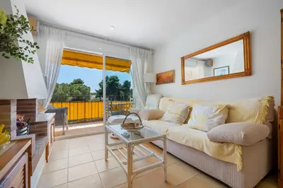 Zona de estar de Hauzify I Apartament Joy