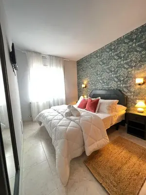 Cama o camas de una habitación en Casa Sant Antoni