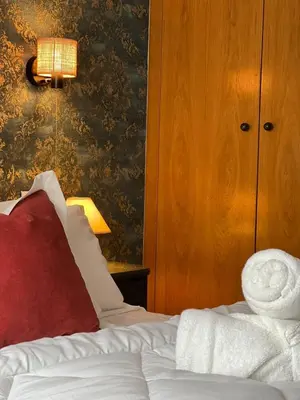 Cama o camas de una habitación en Casa Sant Antoni